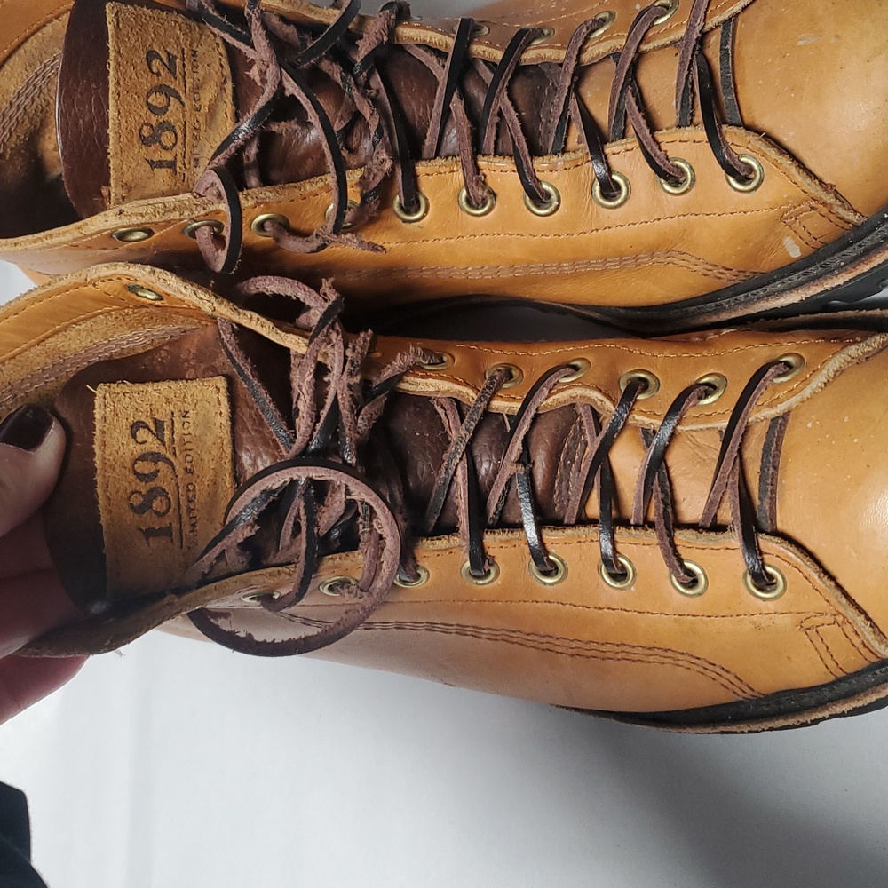 Thorogood 1892 Limited Edition Boots Size 10 EE Mens Vibram Sole - Picture 13 of 16